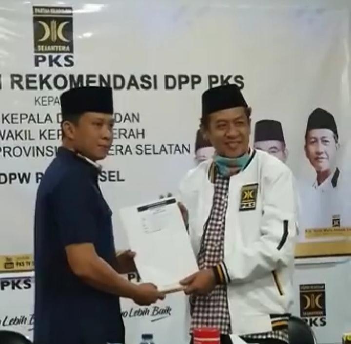 Sah, PKS Resmi Dukung AW Noviadi di Pilkada Ogan Ilir 2020