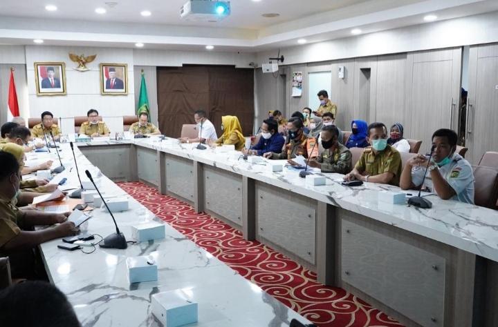 Sekda Nasrun Umar Matangkan  Pembentukan Kepanitiaan POPNAS XVI Sumsel