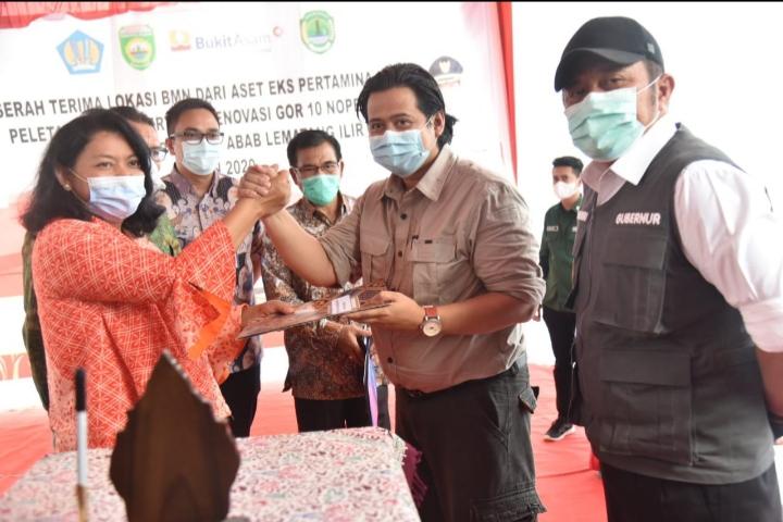 Stadion 10 Nopember Direnovasi, HD Dorong PALI Lebih Gencar Membina Atlet Berprestasi