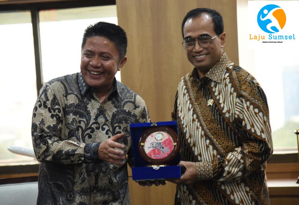 Temui Menhub,  Herman Deru Usulkan Jembatan Lematang dan Kelok Endikat