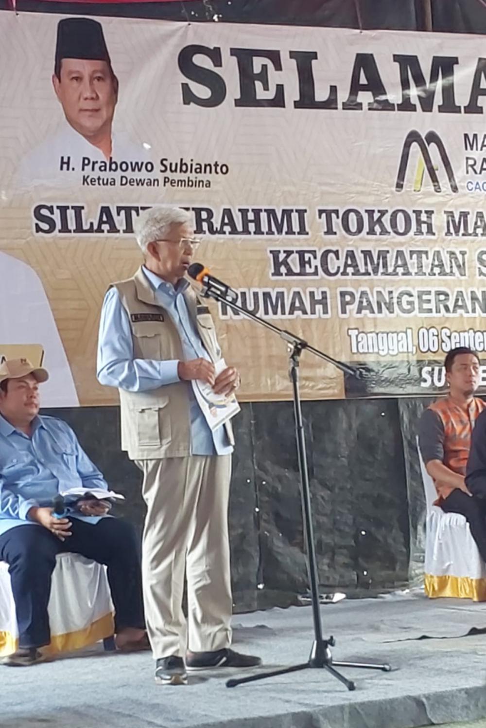 Tokoh Masyarakat Kecamatan Semende Darat Laut Siap Menangkan H Mawardi Yahya dan Hj RA Anita Noeringhati Sebagai Gubernur dan Wagub Sumsel