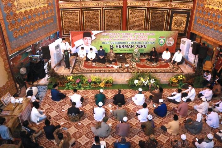 Ustad Opat Sebut HD Sebagai Gubernur Sumsel Pertama Beri Perhatian Kepada Bayt Al Quran Al Akbar