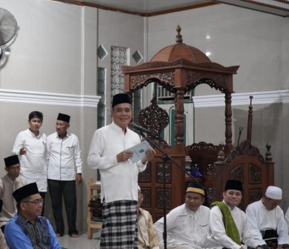 Wabup H Ardani Hadiri Acara Nuzulul Al quran di Masjid An Nur