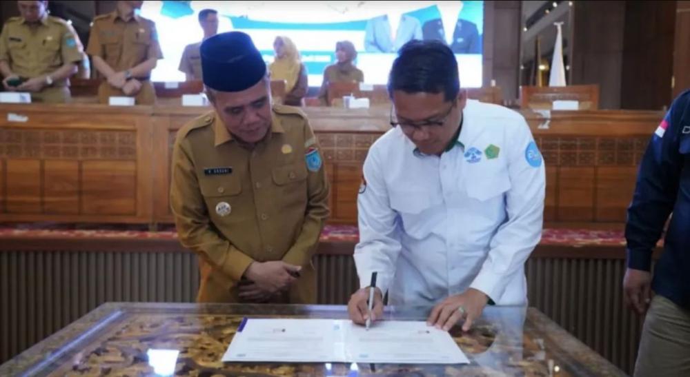 Wabup H Ardani Menerima KKN Mahasiswa UIN Raden Fatah Palembang