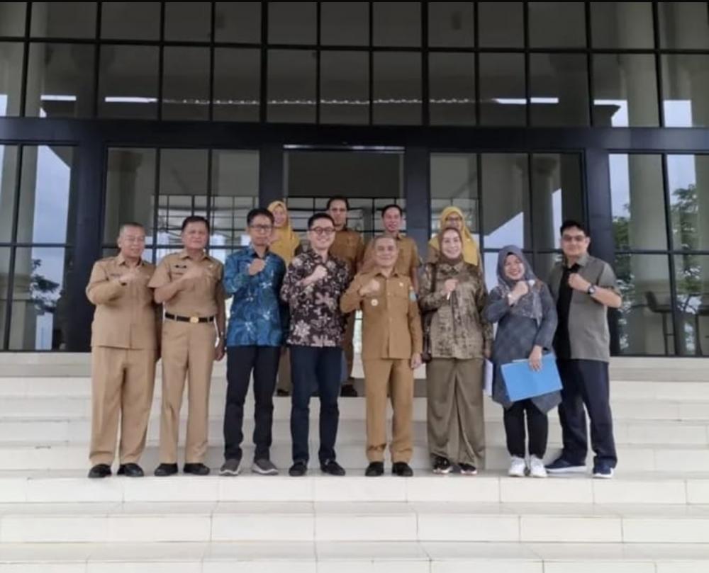 Wabup OI Sambut Tim Penilaian Lomba Kebersihan Kantor Bupati Tingkat Provinsi Sumatera Tahun 2025 