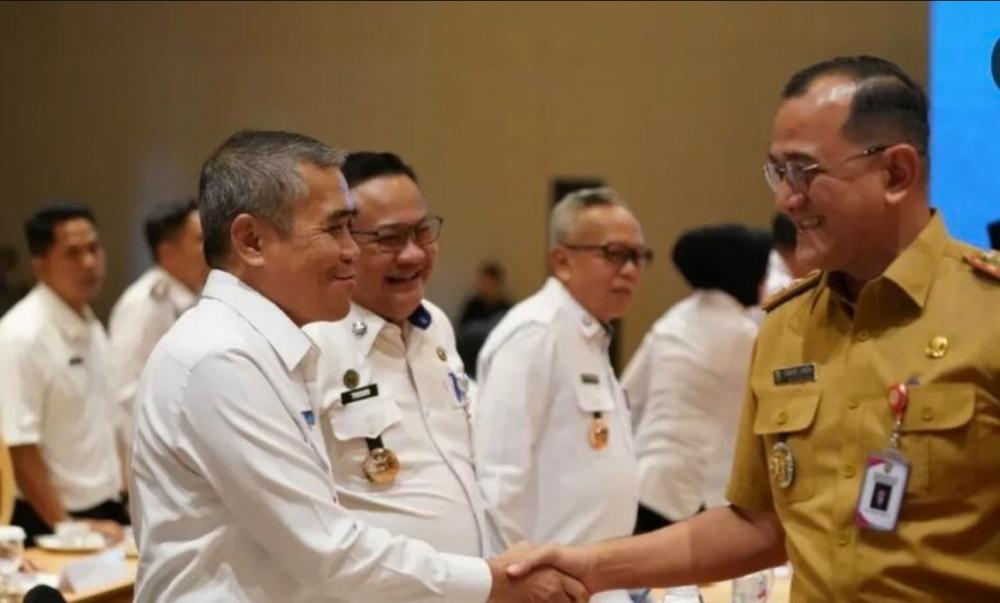 Wabup Ogan Ilir H Ardani menghadiri High Level Meeting (HLM) DAN Capacity Building TPID 