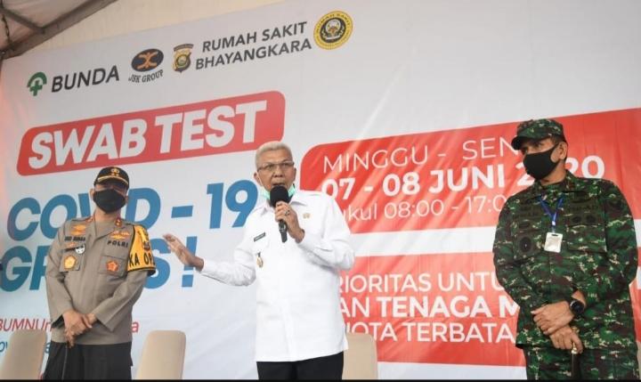 Wagub Ajak BUMN dan Swasta Proaktif Gelar Aksi Swab Tes Bagi Masyarakat Umum