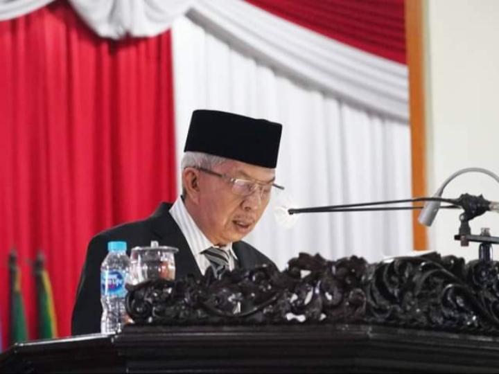 Wagub Tanggapi Pandangan Umum Fraksi Terkait Pembahasan Raperda APBD Sumsel TA 2021 