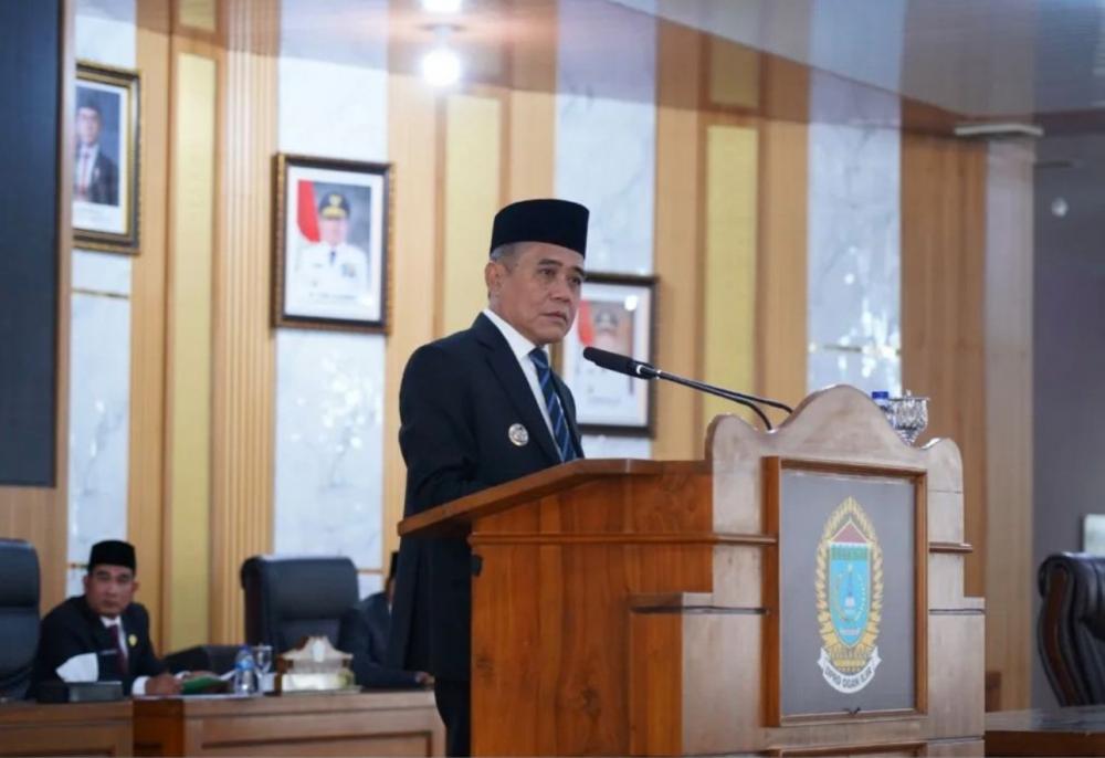 Wakil Bupati H Ardani Hadiri Rapat Paripurna XIV DPRD  Ogan Ilir Masa Sidang Ke II Tahun 2025