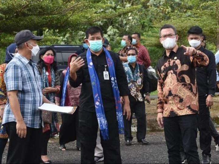 Wali Kota Pagar Alam Sambut Tim Verifikasi Depdagri Tinjau Lokasi Rencana Kampus IPDN