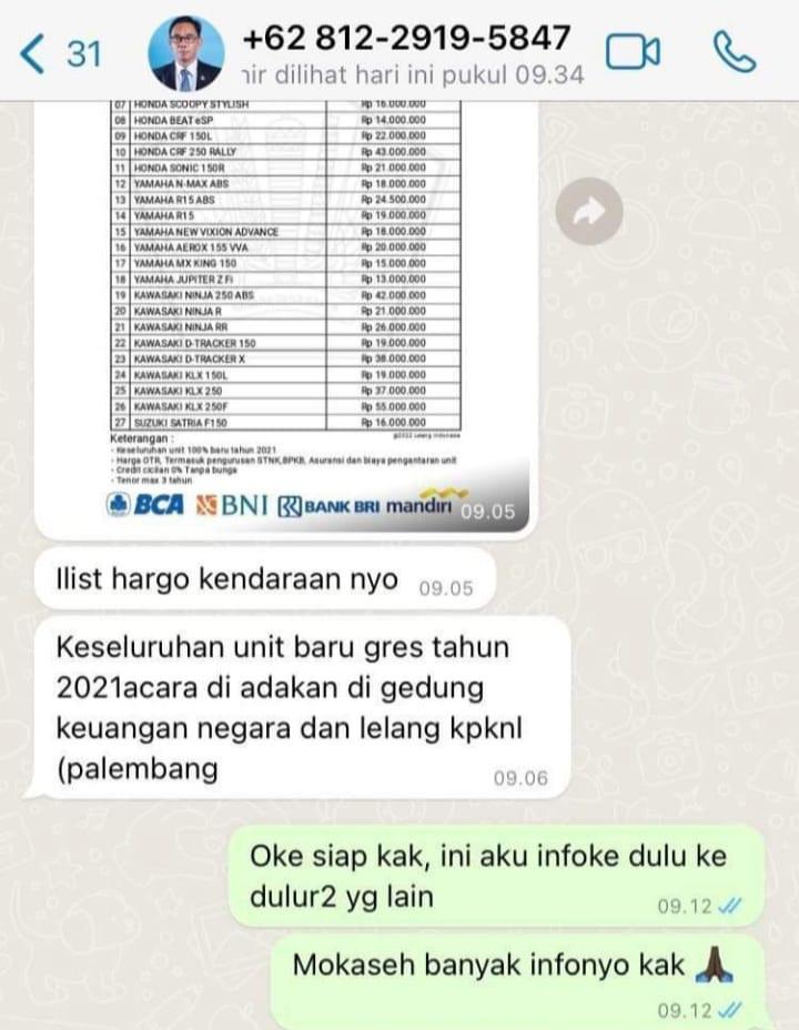 Waspada, Penipu Memakai Profil Alfrenzi Panggarbesi